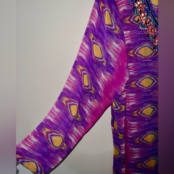 NOUVEAU BEACH BEADED SWIM COVER - 3X PLUS - NWT - Picture 5 of 7